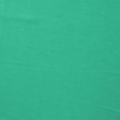 Coupon 3m Tissu Viscose Lin Marciano Emeraude 