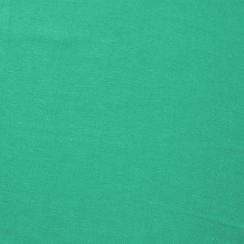 Coupon 3m Tissu Viscose Lin Marciano Emeraude 
