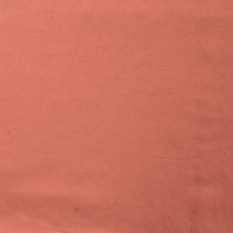Coupon 3m Tissu Viscose Lin Marciano Orange 