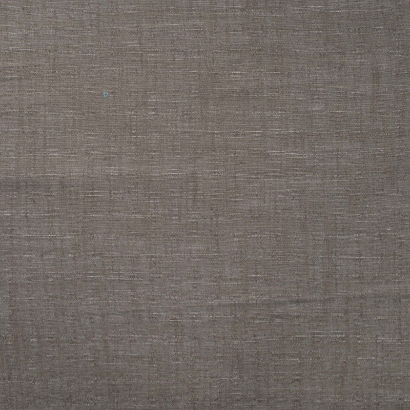 Coupon 3m Tissu Lin Viscose Uni Kaki 