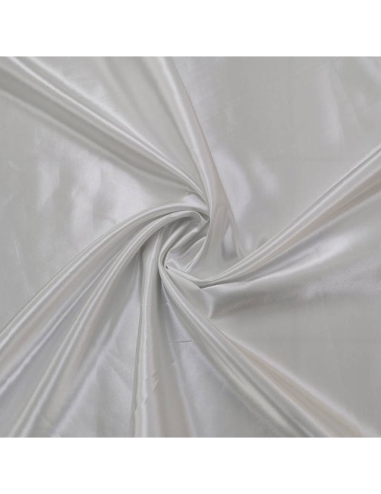 Tissu satin blanc grande largeur