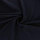 Coupon 3m Tissu Caban Uni Bleu Marine