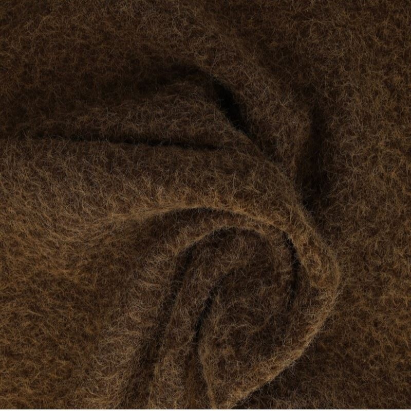 Coupon 3m Tissu Manteau Marron