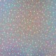 Coupon 3m Tissu Imperméable Imprimé Coeur Multico