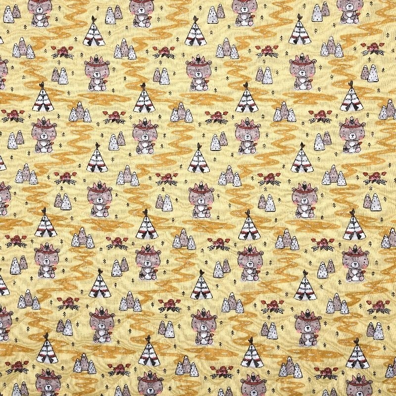 Coupon 3m Tissu Matelassé Zeeko Meeko Vanille