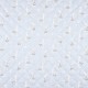 Coupon 3m Tissu Matelassé Girafou Starou Ciel