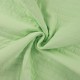 Coupon 3m Tissu Matelassé Fin Piquage Ligne Vert D'eau