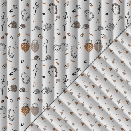 Coupon 3m Tissu Flanerie Matelassé Naturel