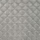 Coupon 3m Tissu Matelassé Imprimé Prince de Galles Gris