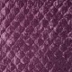 Coupon 3m Tissu Velours Matelassé Uni Violet 
