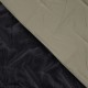 Coupon 3m Tissu Matelassé Deperlant Kaki 
