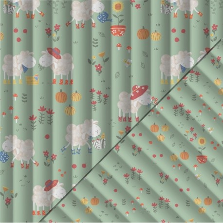 Coupon 3m Tissu Matelassé Menlo-galway Vert