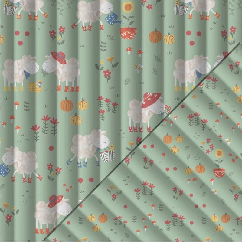 Coupon 3m Tissu Matelassé Menlo-galway Vert