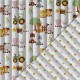 Coupon 3m Tissu Matelassé Delicious-pature Multico
