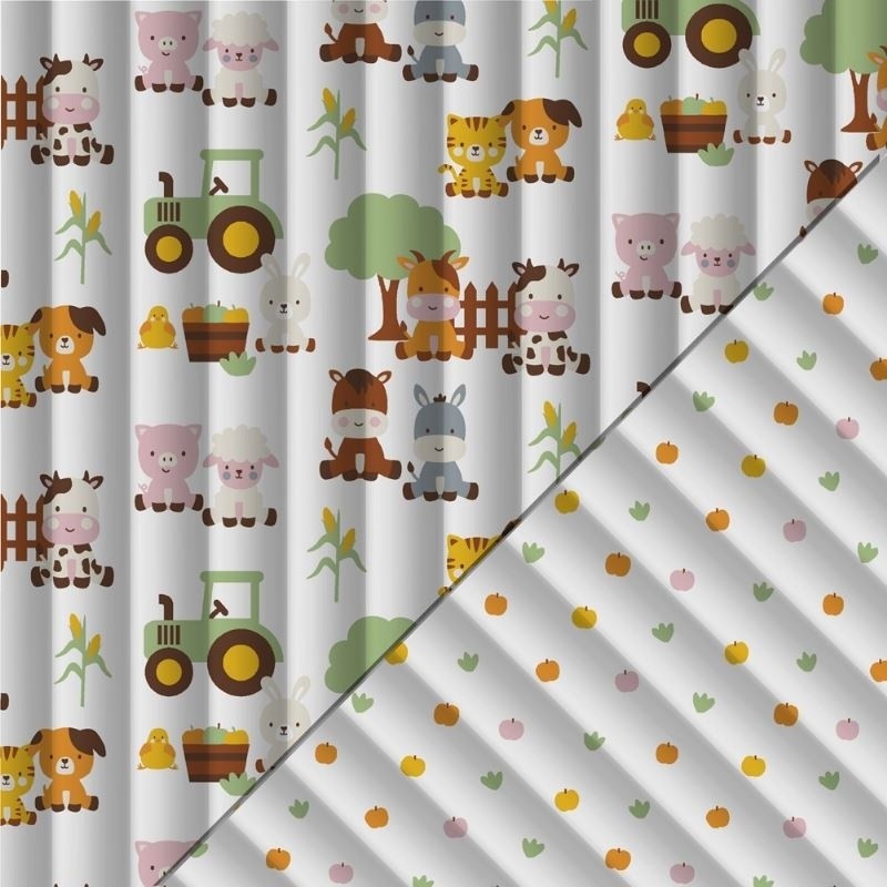 Coupon 3m Tissu Matelassé Delicious-pature Multico