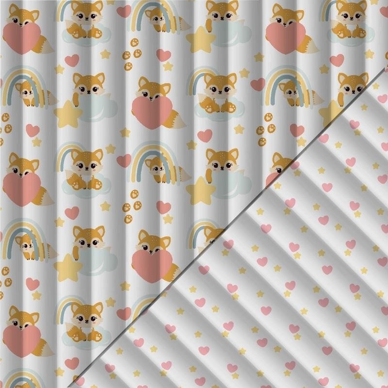 Coupon 3m Tissu Matelassé Nuage Piky Multico