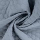 Coupon 3m Tissu Twill Coton Matelassé Bleu D'eau