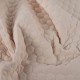 Coupon 3m Tissu Twill Coton Matelassé Sable Clair 