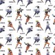 Coupon 3m Tissu Licence Naruto Blanc 