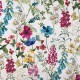 Coupon 3m Tissu Bachette Imprimée Herbier Lico Multico