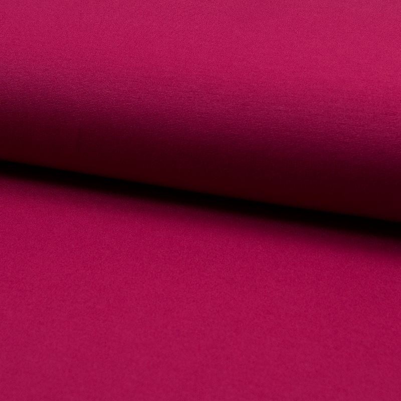 Coupon 3m Tissu Milano Luxe Framboise