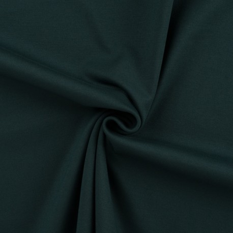 Coupon 3m Tissu Milano Luxe Vert Bouteille