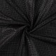 Coupon 3m Tissu Milano Impression Lurex Flora Argent