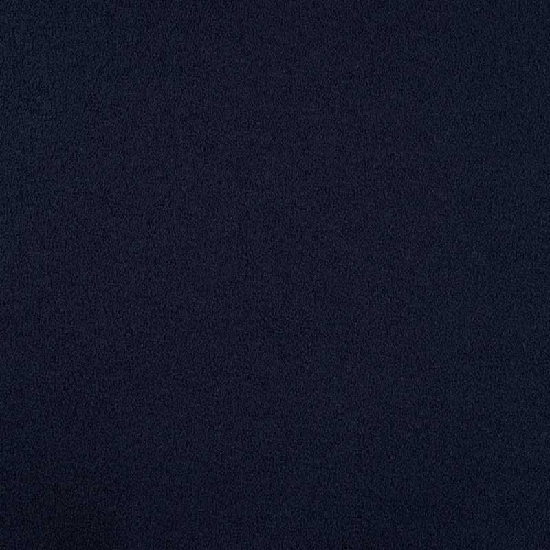 Coupon 3m Tissu Molleton Eponge Bleu Marine