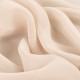 Coupon 3m Tissu Voile Mousseline Uni Sable