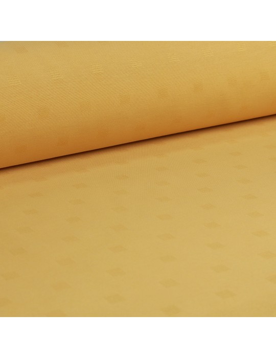 Tissu d'ameublement antitaches grande largeur jaune