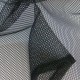 Coupon 3m Tissu Moustiquaire Uni Noir 