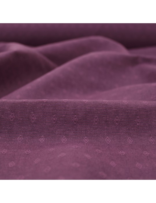 Tissu d'ameublement antitaches grande largeur violet