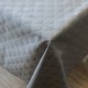 Coupon 3m Tissu Nappage Damassé Gatsby Gris 