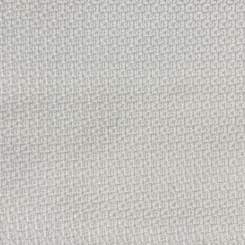 Coupon 3m Tissu Nappage Jacquard Mislata Blanc Grande Largeur