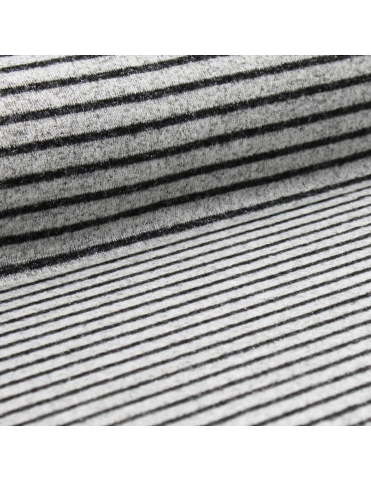 Tissu viscose/polyester gris