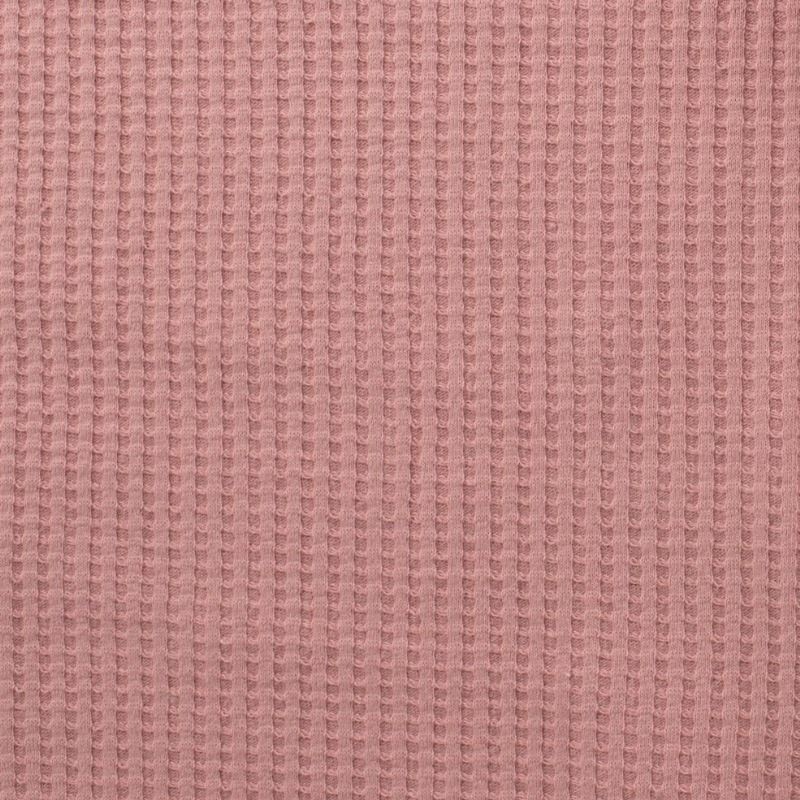 Coupon 3m Tissu Nid D'abeille Ibiza  Rose