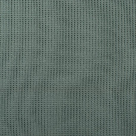Coupon 3m Tissu Nid D'abeille Ibiza Vert 
