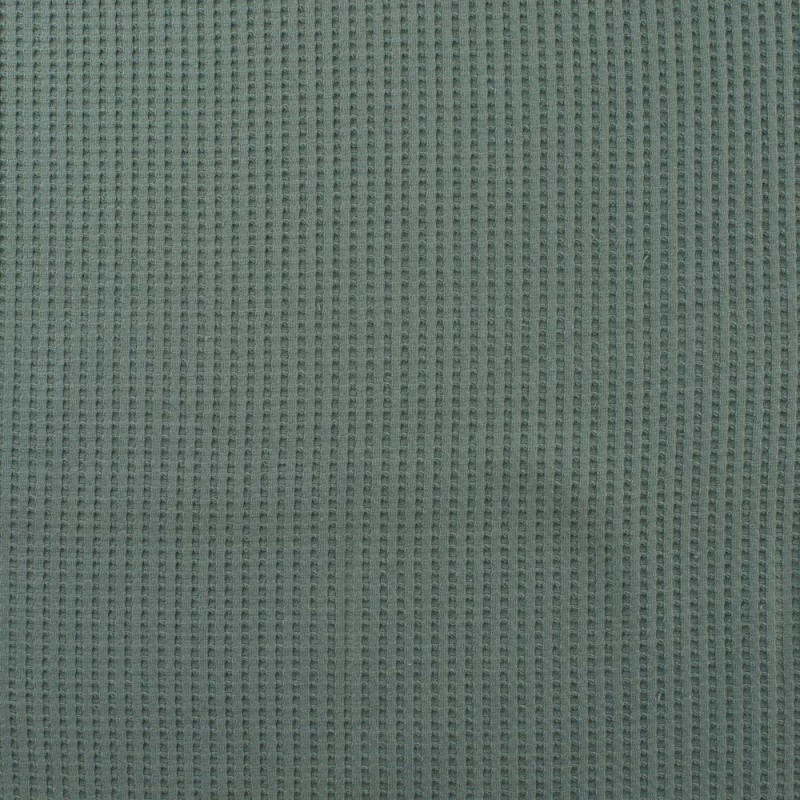 Coupon 3m Tissu Nid D'abeille Ibiza Vert 