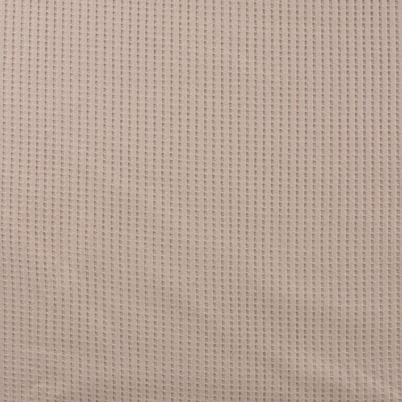 Coupon 3m Tissu Nid D'abeille Ibiza Creme