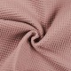 Coupon 3m Tissu Nid d'abeille Uni Nude