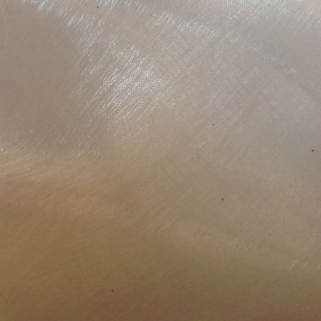 Coupon 3m Tissu Organza Nylon Ecru