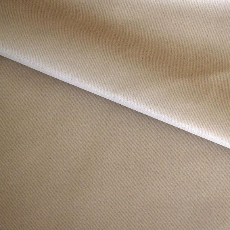 Coupon 3m Tissu Obscurcissant Non Feu Grande Laize Beige