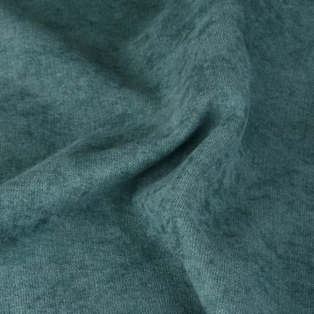 Coupon 3m Tissu Isolant Toundra Bleu Vert