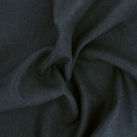 Coupon 3m Tissu Obscurcissant Thermique Taiga Bleu Marine
