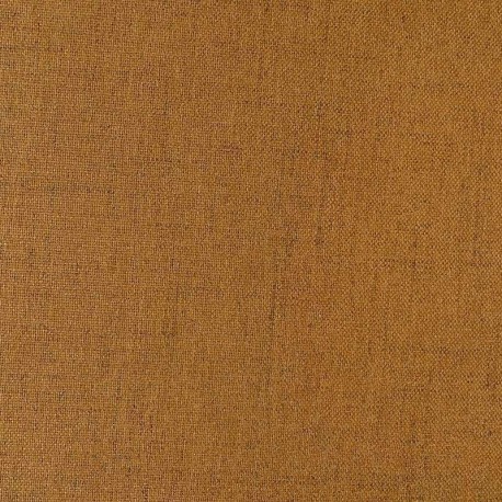 Coupon 3m Tissu Mantee Black Out Ocre 