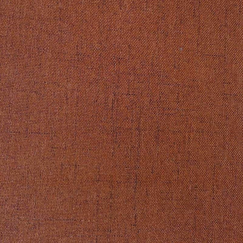 Coupon 3m Tissu Mantee Black Out Brique 