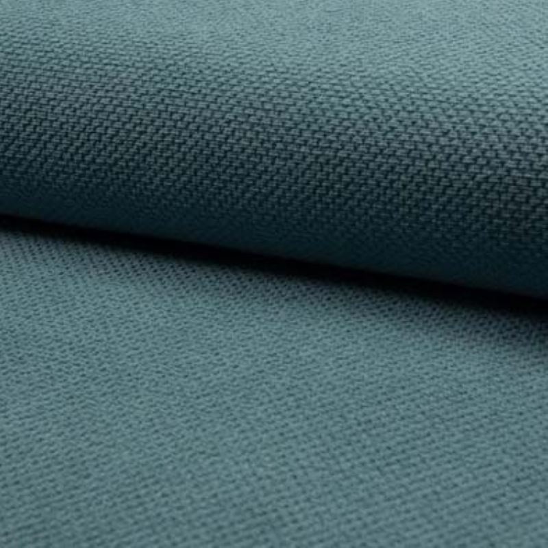 Coupon 3m Tissu Eponge Gaufré Bébé Coton Bleu Vert 