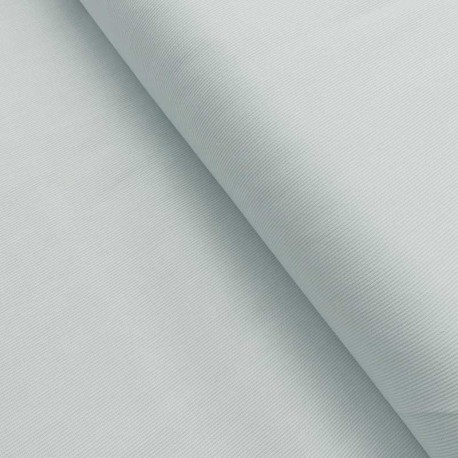 Coupon 3m Tissu Pique de Coton Argent