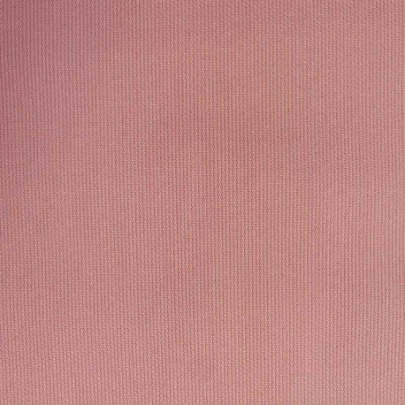 Coupon 3m Tissu Pique de Coton Rose Mix