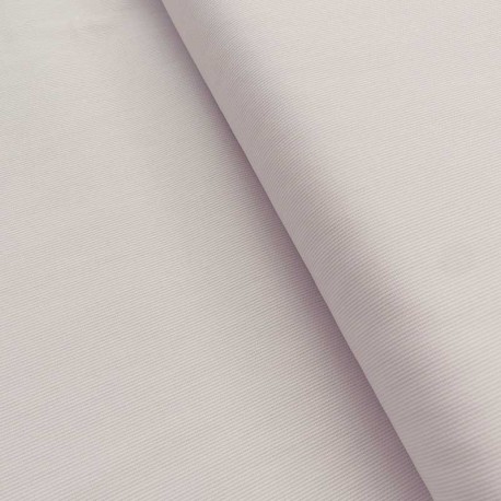 Coupon 3m Tissu Pique de Coton Milky Iris